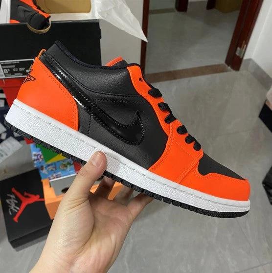 Air Jordan 1 Low Black Orange by Air Jordan