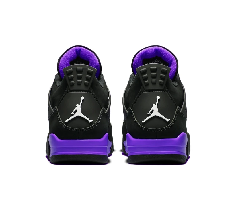 Air Jordan 4 Purple Thunder Shoes Sneakers by Air Jordan