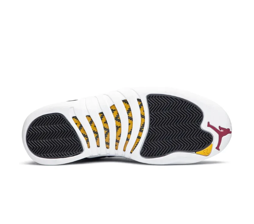 Air Jordan 12 Reverse Taxi Shoes Sneakers by Air Jordan