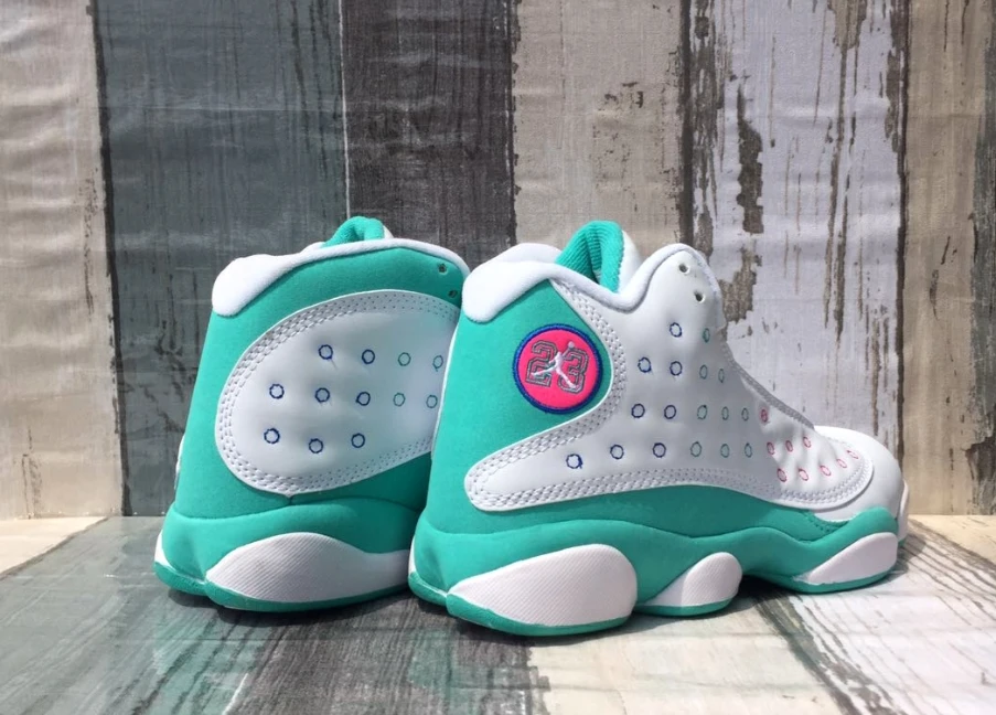 Air Jordan 13 GS Aurora Green by Air Jordan