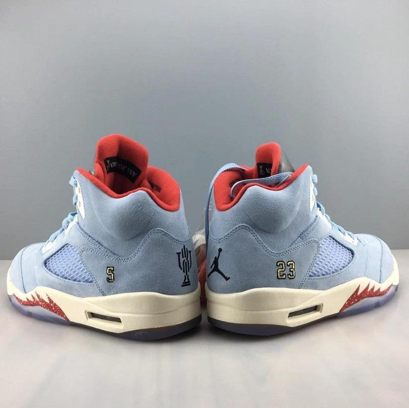 Air Jordan 5 Retro Trophy Room Ice Blue Shoes Sneakers by Air Jordan