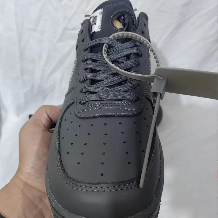 Air Force 1 Low xOFF-WHITE Grey Shoes Sneakers by Air Jordan