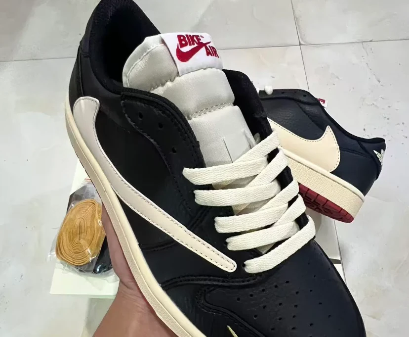 Nigel Sylvester x Travis Scott x Air Jordan 1 Low OG Shoes Sneakers by Air Jordan