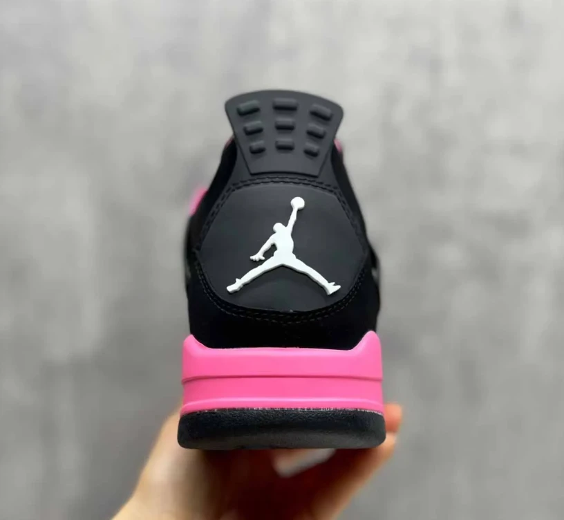 Air Jordan 4 Pink Thunder Shoes Sneakers by Air Jordan