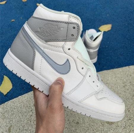 Air Jordan 1 Mid White Gray by Air Jordan