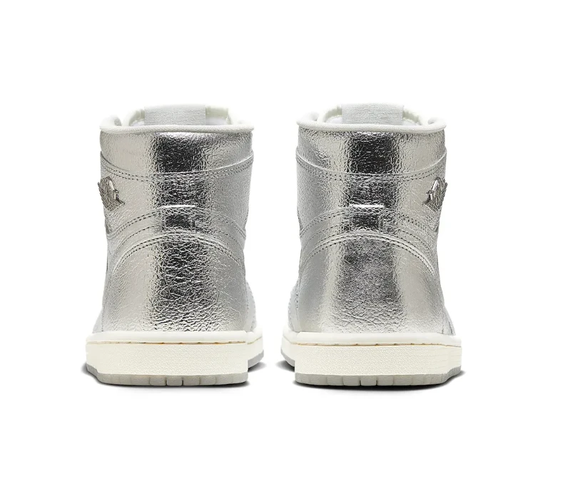 AJ 1 Retro High Chrome Shoes Sneakers by Air Jordan