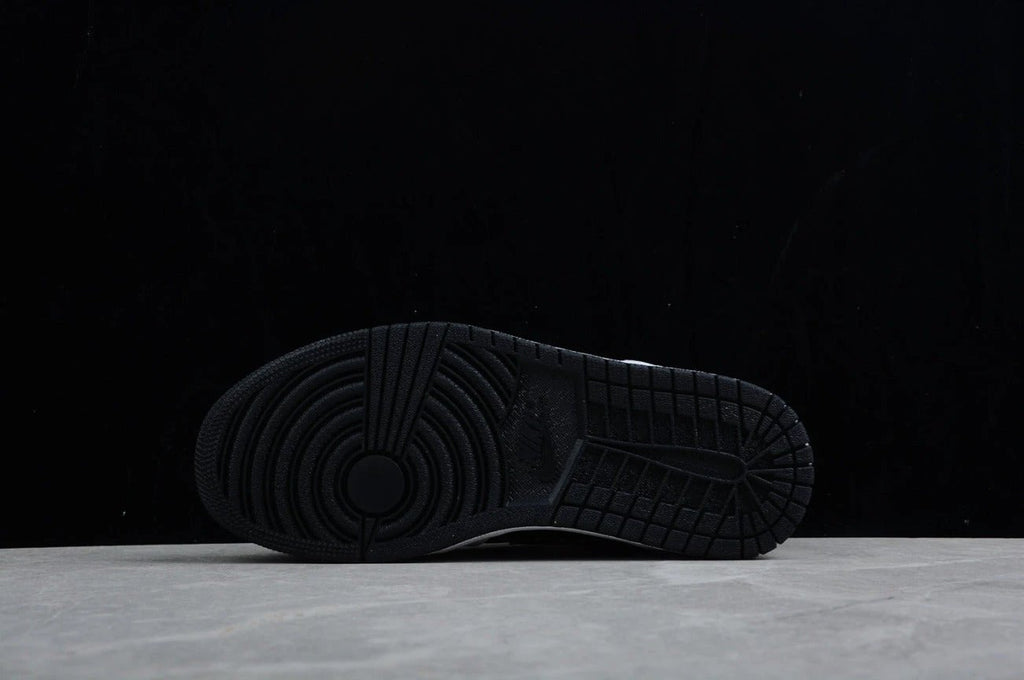 Air Jordan 1 Mid Patent Black White Gold by Air Jordan
