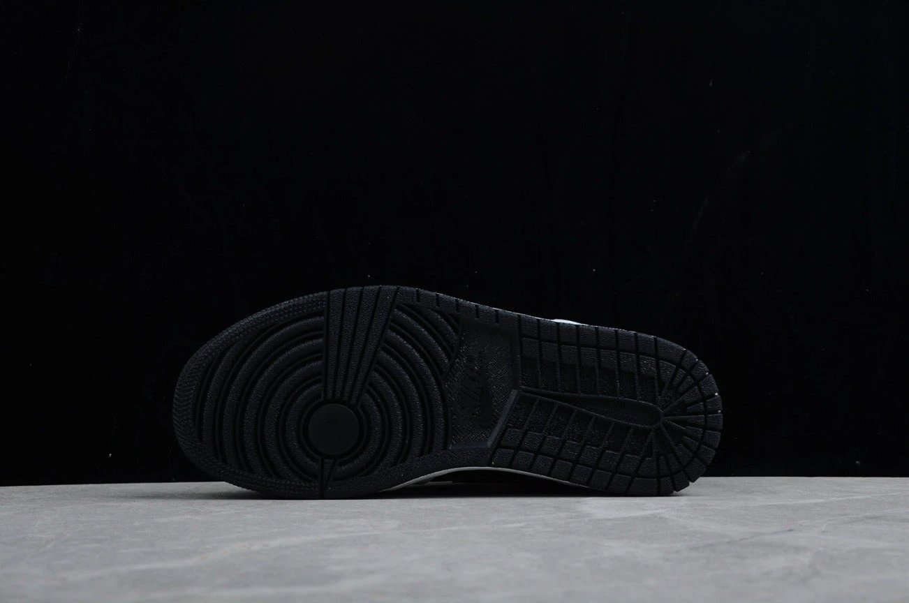 Air Jordan 1 Mid Patent Black White Gold by Air Jordan