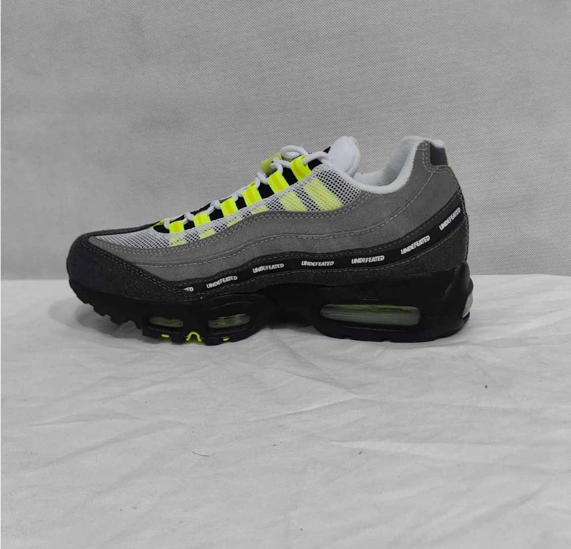 Undefeated x AM 95 Geo NYC Neon Shoes Sneakers by Air Jordan
