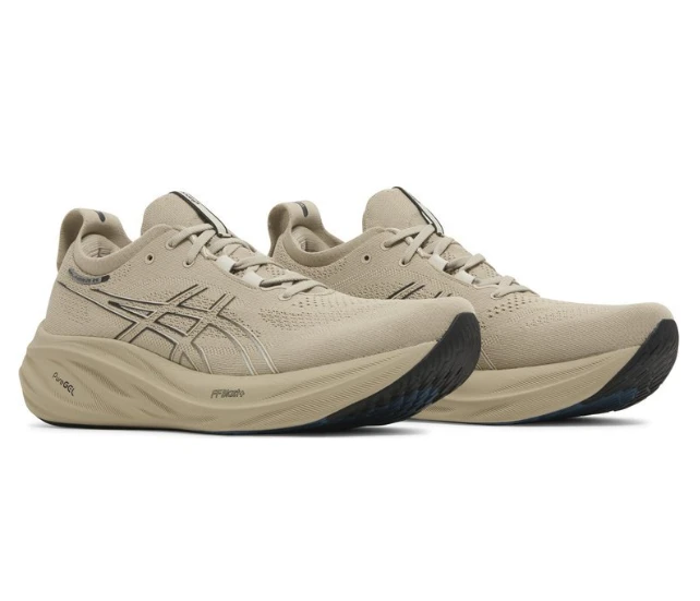 Asics Gel Nimbus 26 Feather Grey Black 1011B794-021 by Air Jordan