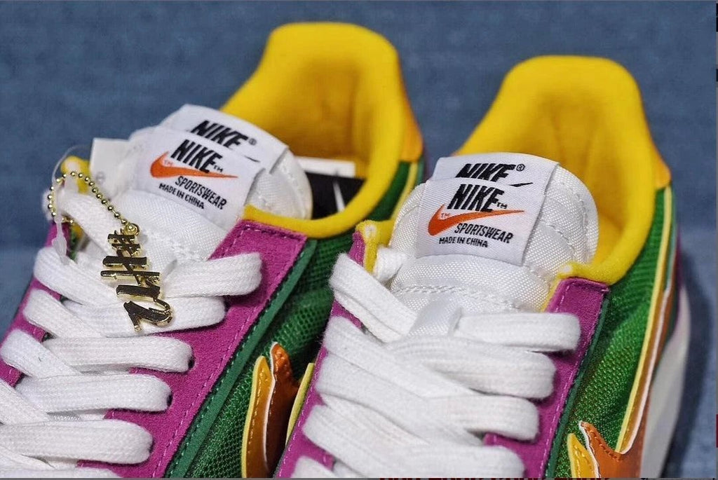 LD Waffle Sacai Pine Green Shoes Sneakers by Air Jordan