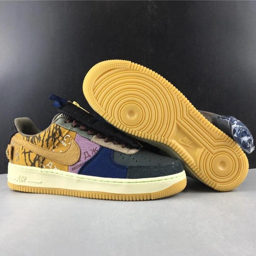 Air Force 1 Low Travis Scott Cactus Jack Shoes Sneakers by Air Jordan