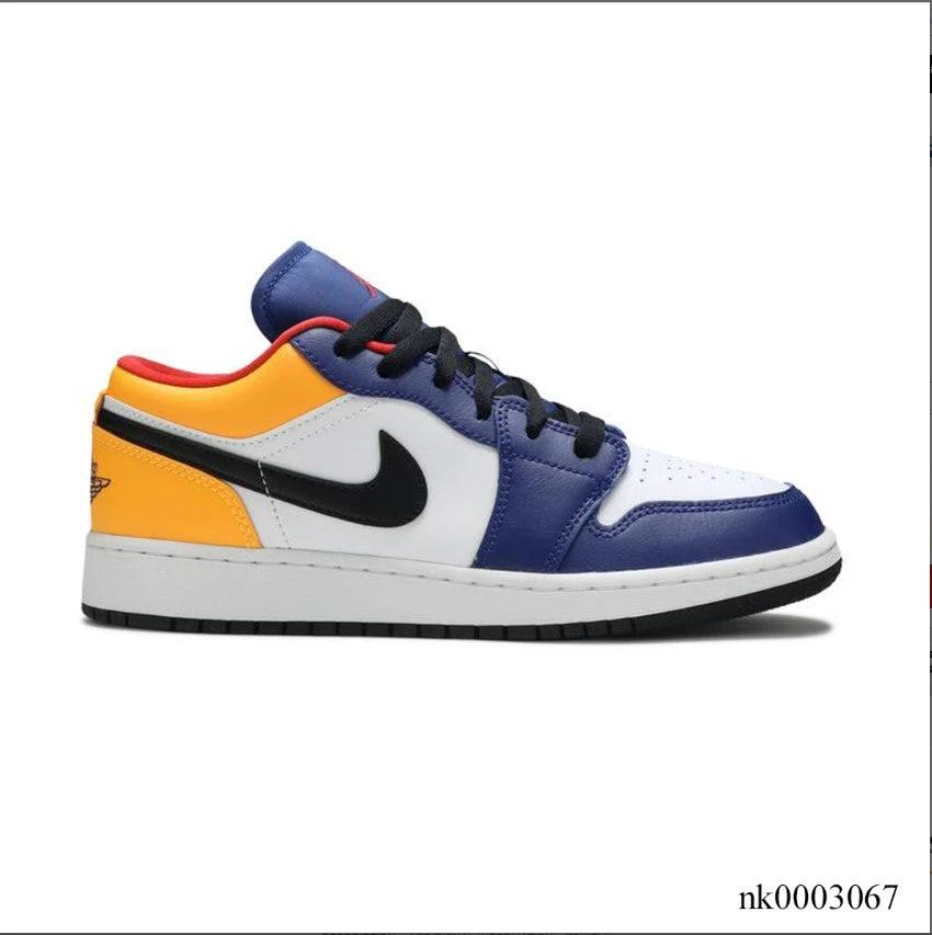 Air Jordan 1 Low GS ‘Royal Yellow’ (Premium) Shoes Sneakers by Air Jordan