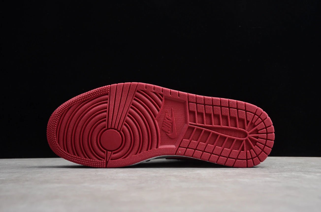 Air Jordan 1 Mid 'Bred Toe' by Air Jordan