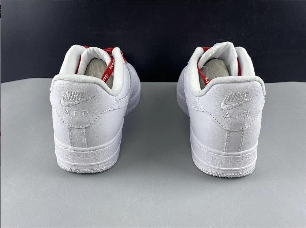 Air Force 1 Low Supreme White Shoes Sneakers by Air Jordan