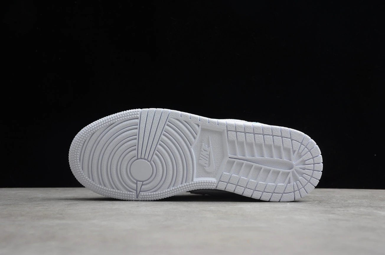 Air Jordan 1 Low White Green Powder by Air Jordan