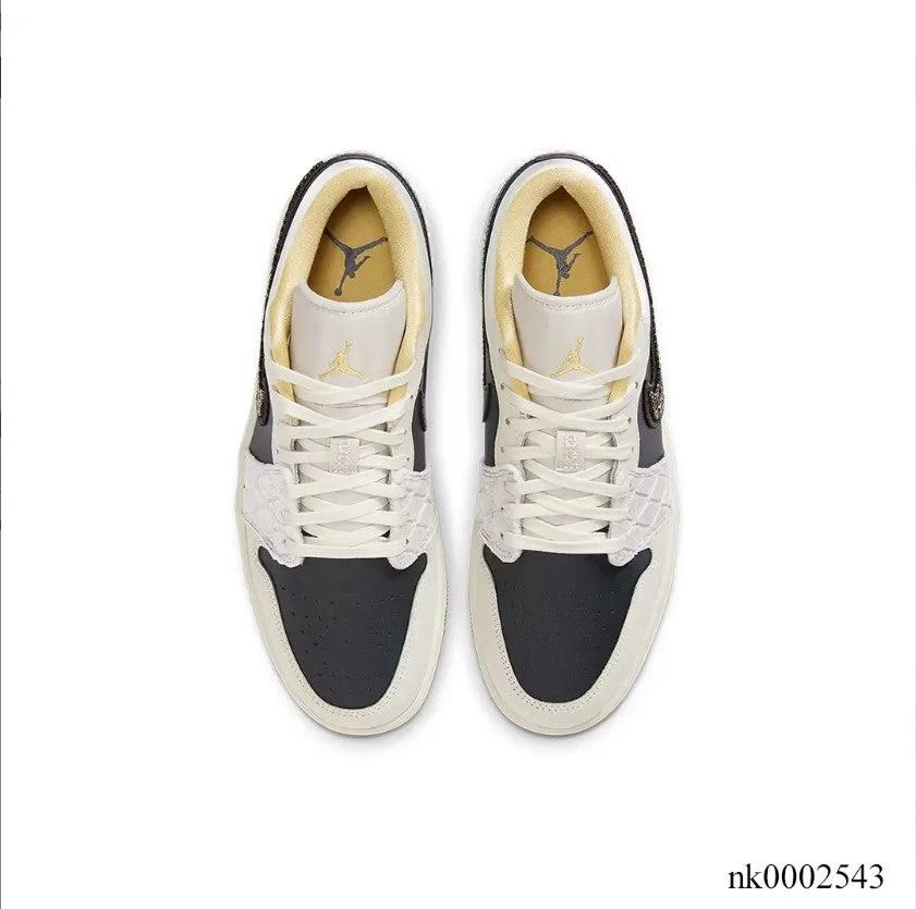 Air Jordan 1 Low Beaded Swoosh Shoes Sneakers by Air Jordan