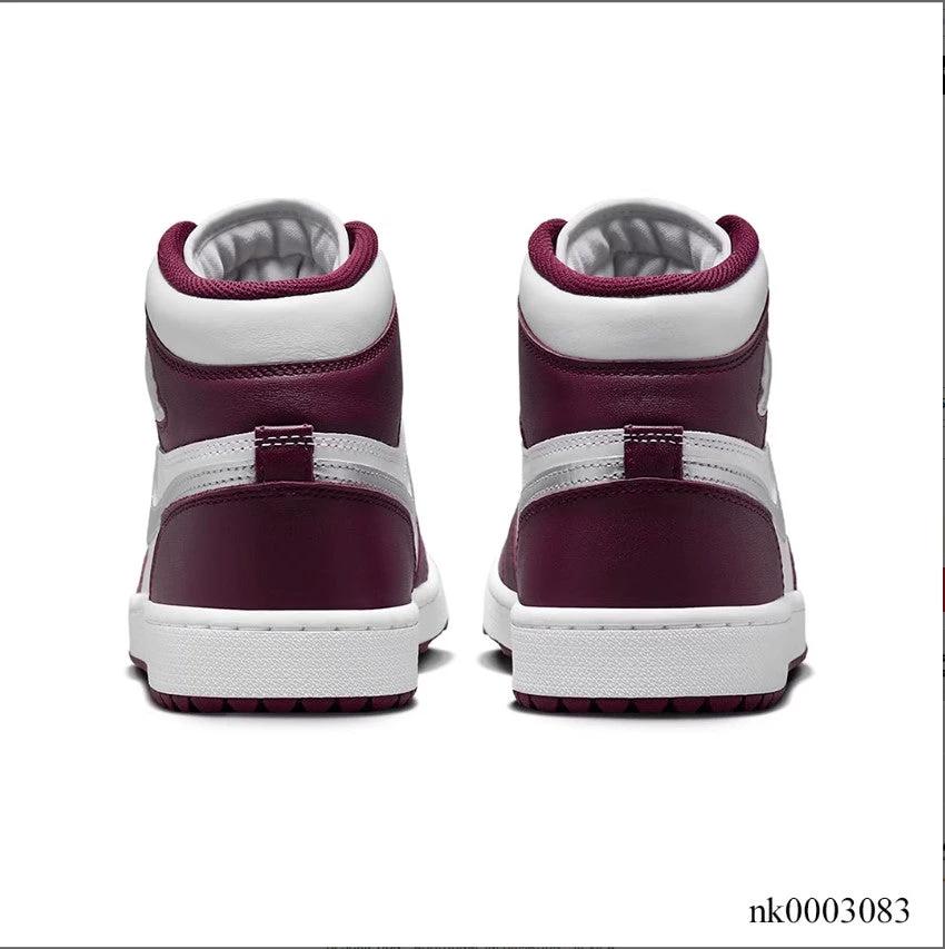Air Jordan 1 Retro High Golf Bordeaux Shoes Sneakers by Air Jordan