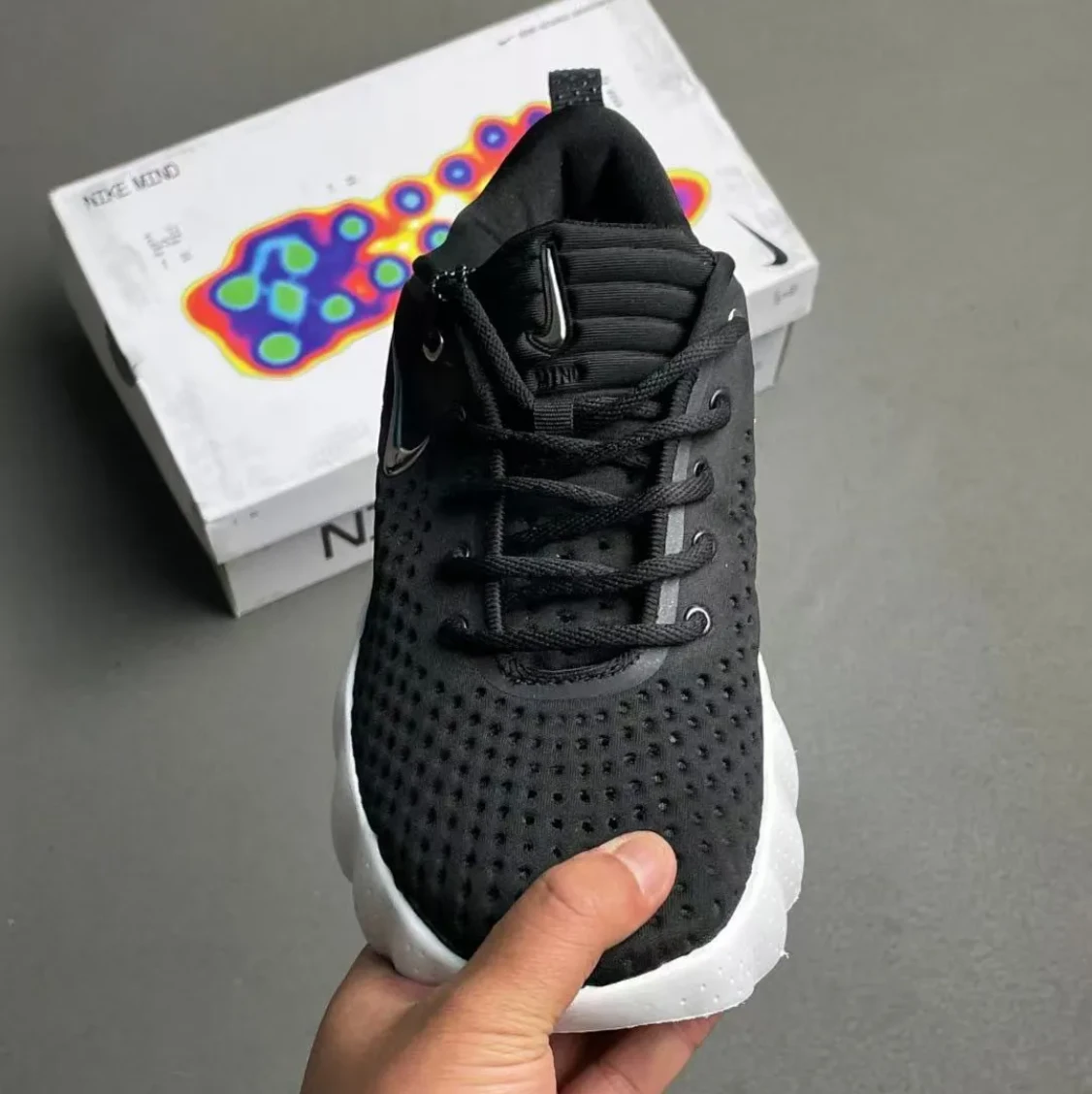 Mind 002 Black White Shoes Sneakers by Air Jordan
