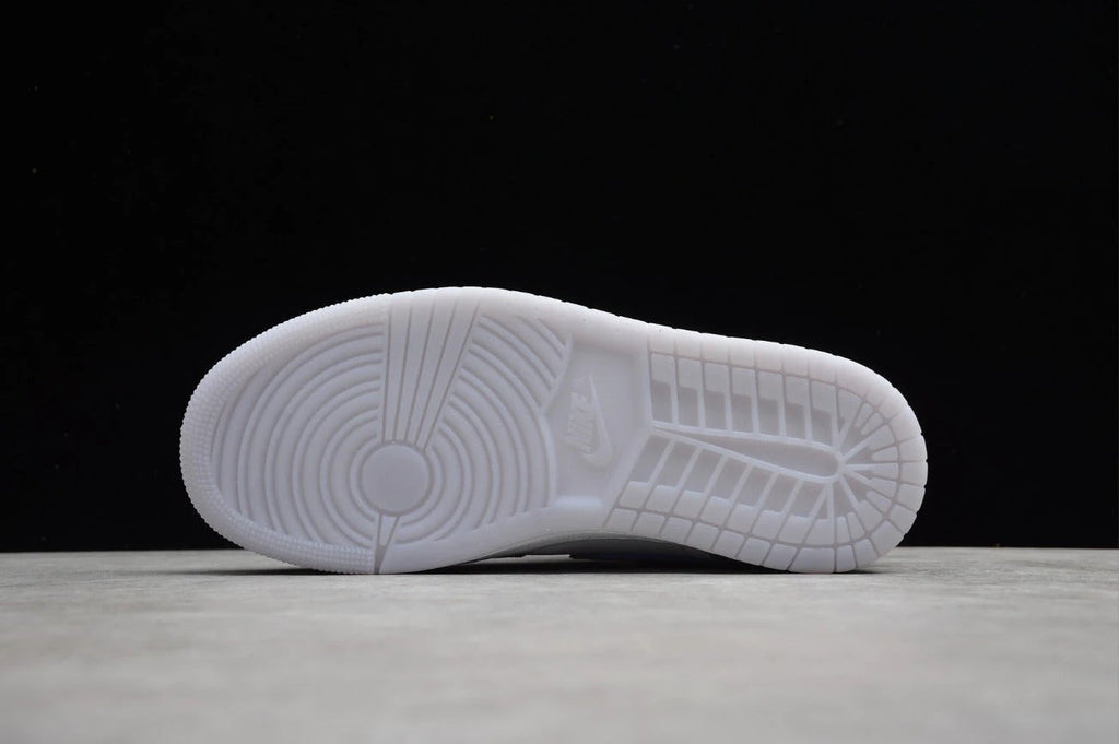 Air Jordan 1 Mid White Gray Blue by Air Jordan