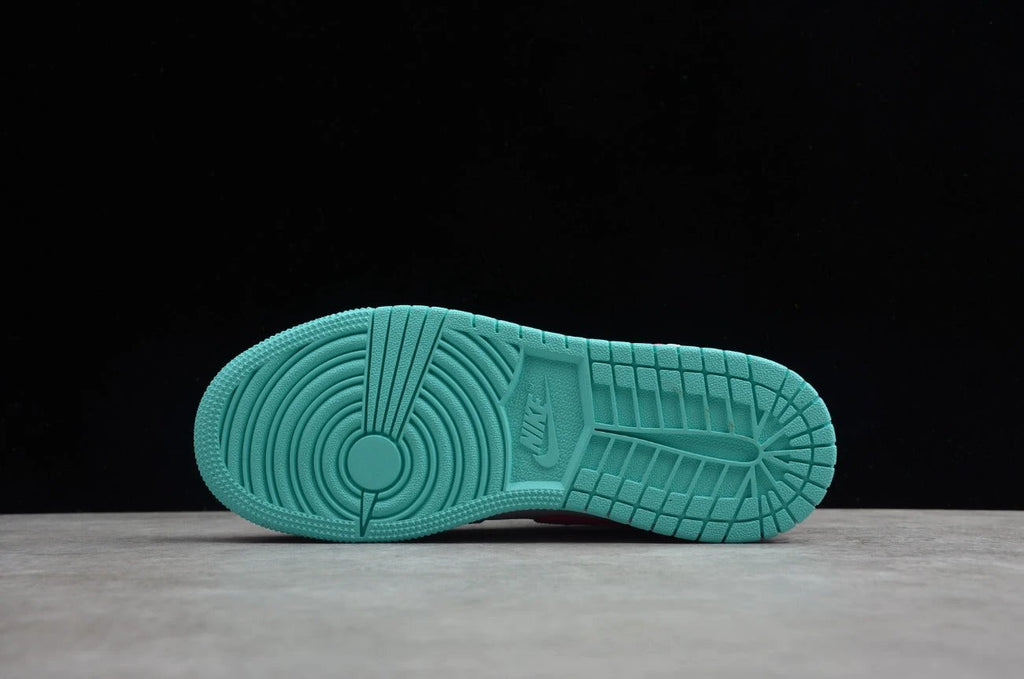 Air Jordan 1 Mid GS Aurora Green Pink by Air Jordan
