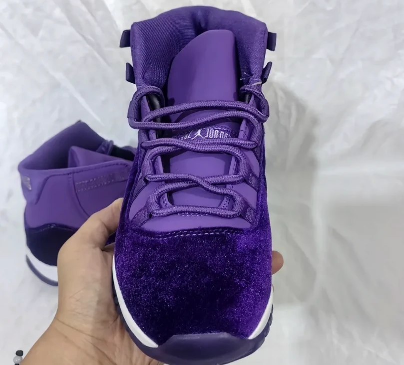 Air Jordan 11 Purple Rain Shoes Sneakers by Air Jordan