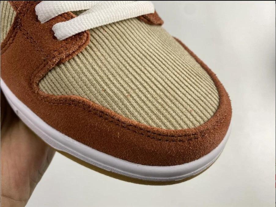 Nike SB Dunk Low Corduroy Dusty Peach Shoes Sneakers by Air Jordan