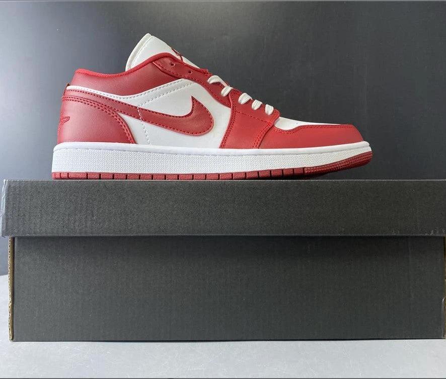 Air Jordan 1 Low Gym Red White Shoes Sneakers by Air Jordan