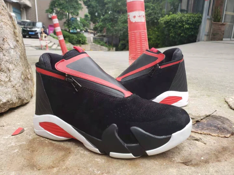 Air Jordan 14 Jumpman Z Black White Red by Air Jordan