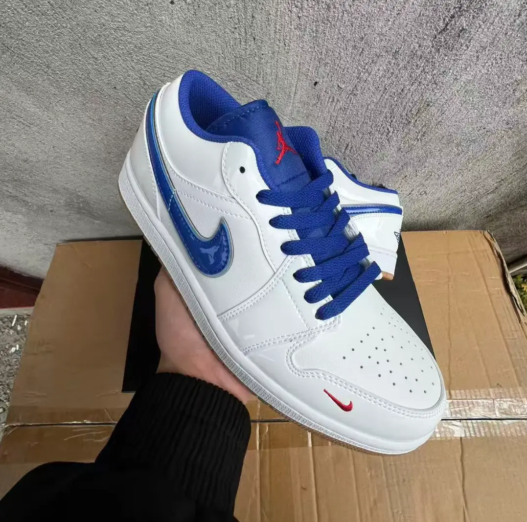 Air Jordan 1 Low Dodgers Shoes Sneakers by Air Jordan