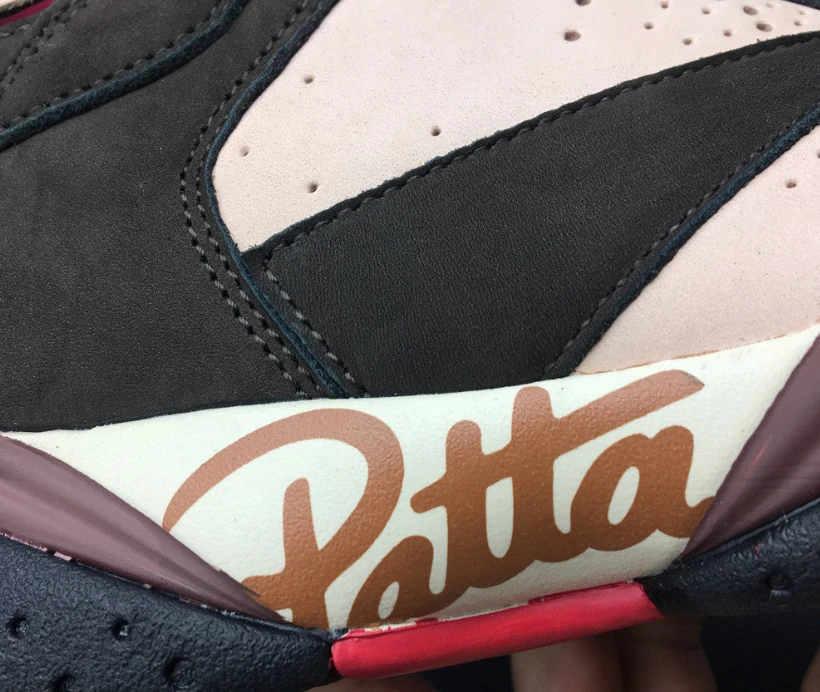 AJ 7 Retro Patta Shimmer Shoes Sneakers by Air Jordan