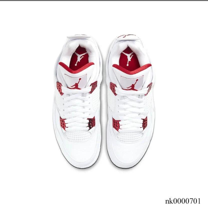 Air Jordan 4 Retro Metallic Red Shoes Sneakers (Big Size Available) by Air Jordan