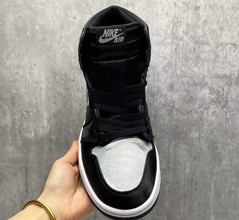 Air Jordan 1 High Satin Shadow Shoes Sneakers by Air Jordan