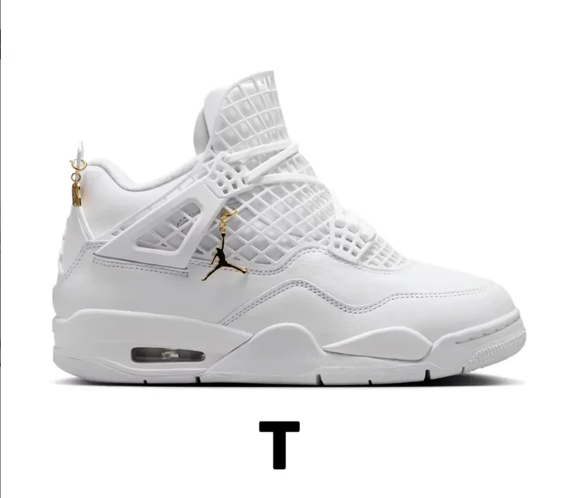 Air Jordan 4 NET White Shoes Sneakers by Air Jordan