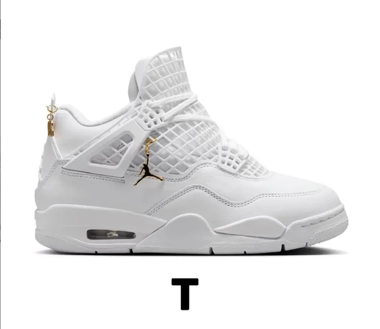 Air Jordan 4 NET White Shoes Sneakers by Air Jordan