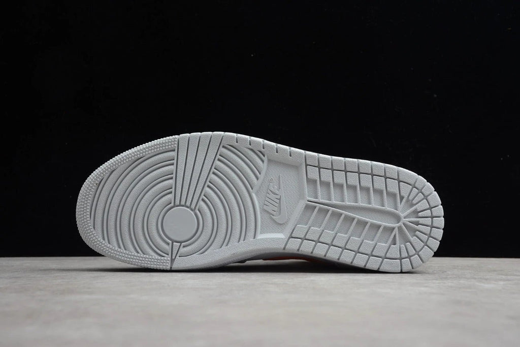 Air Jordan 1 Mid Starfish Orange Platinum by Air Jordan