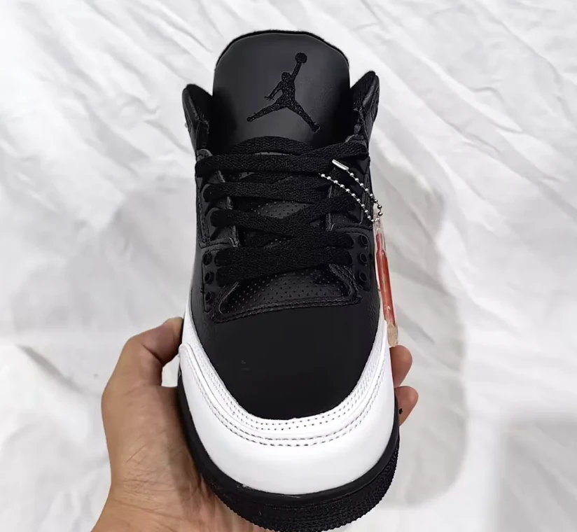 Fragment x AJ 3 Black White Sample Shoes Sneakers by Air Jordan