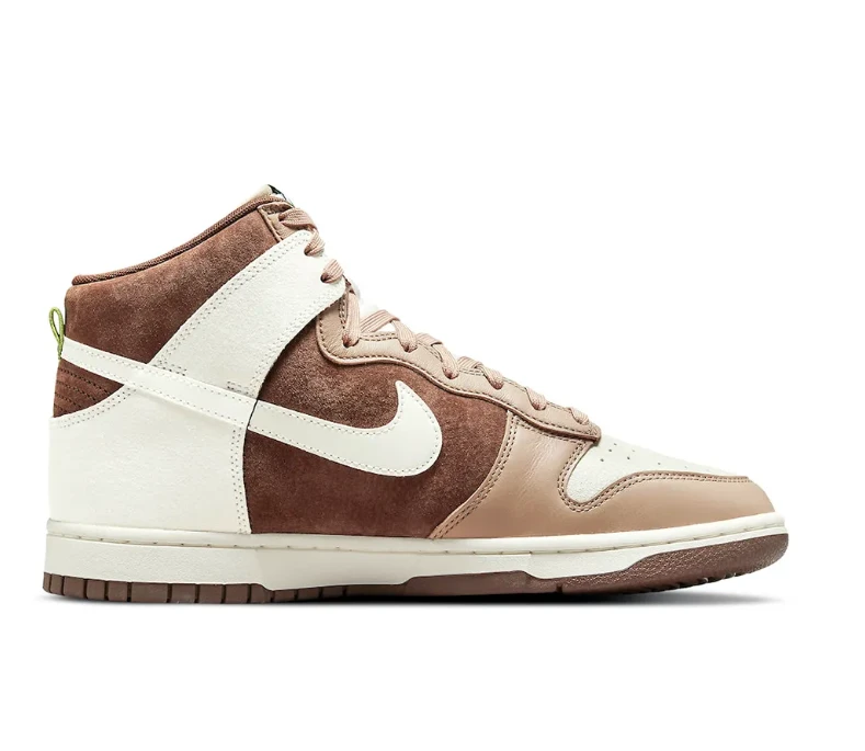 Dunk High Light Chocolate Shoes Sneakers by Air Jordan