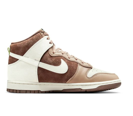 Dunk High Light Chocolate Shoes Sneakers by Air Jordan