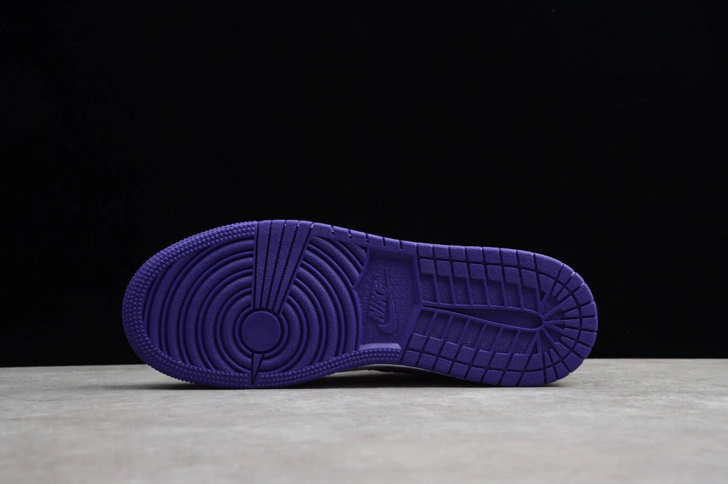 Air Jordan 1 Mid 'White Court Purple' by Air Jordan