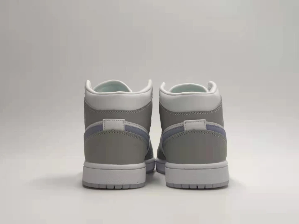 Air Jordan 1 Mid White Wolf Grey Blue by Air Jordan