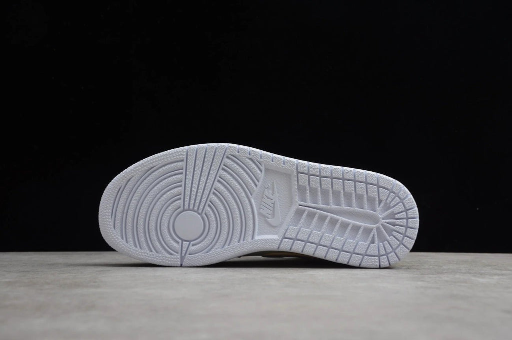 Air Jordan 1 Mid Goose Feather Yellow Lemon by Air Jordan