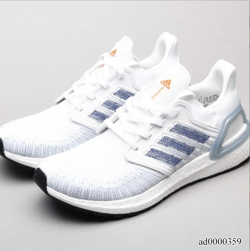 UltraBoost 20 White Light Blue-Orange Shoes Sneakers by Air Jordan