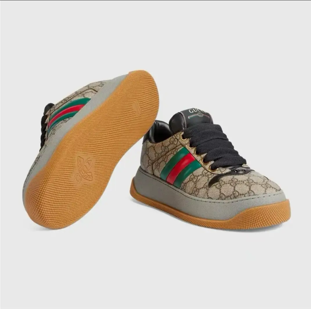 GG Monogram – Beige Ebony Shoes Sneakers – nk0005067 by Air Jordan