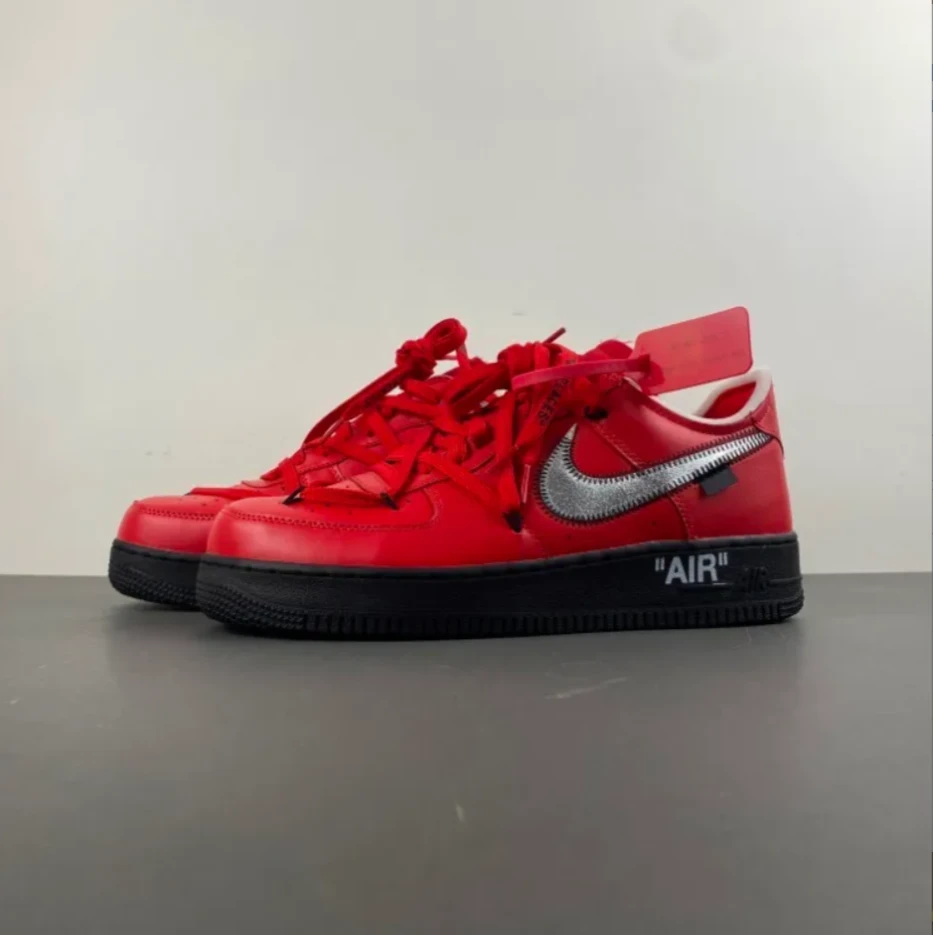 OW x Air Force 1 Low Crimson Sample Shoes Sneaker by Air Jordan