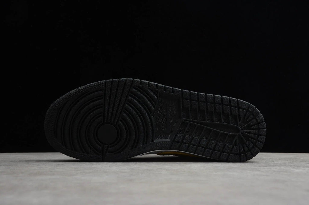 Air Jordan 1 Low Top White and Yellow Palm Leaf by Air Jordan