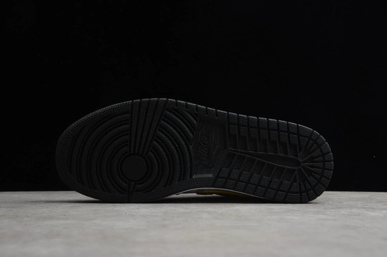 Air Jordan 1 Low Top White and Yellow Palm Leaf by Air Jordan