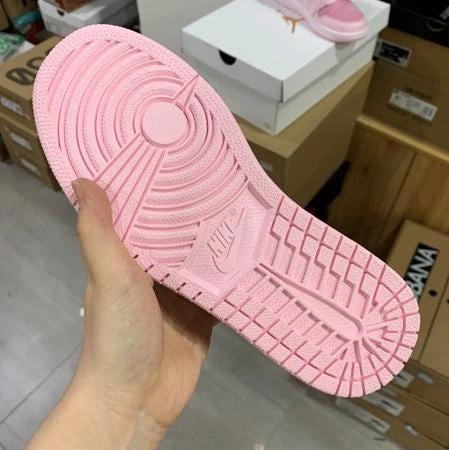 Air Jordan 1 Mid White Pink Foam by Air Jordan