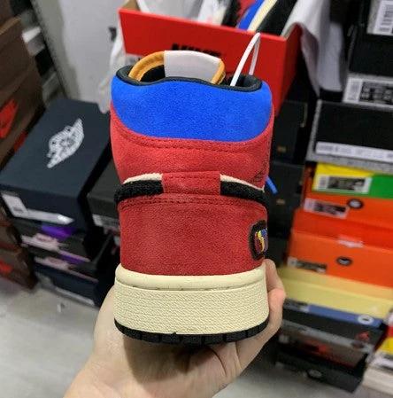Air Jordan 1 Mid Colorful Stitching Corduroy by Air Jordan