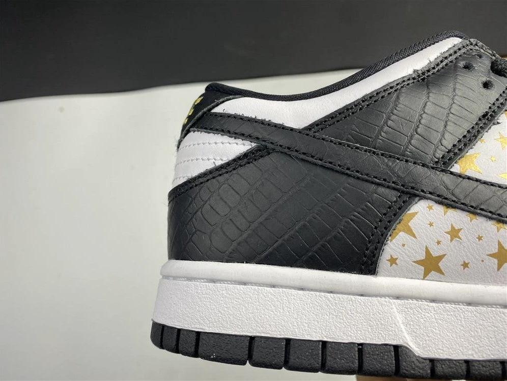 SB Dunk Low Stars Black x Supreme Shoes by Air Jordan